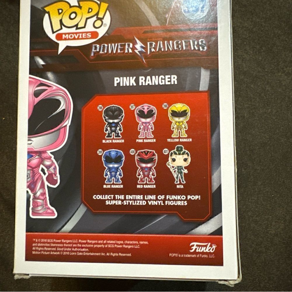 Funko Pop! Vinyl: Power Rangers - Pink Ranger #397 - Picture 5 of 6